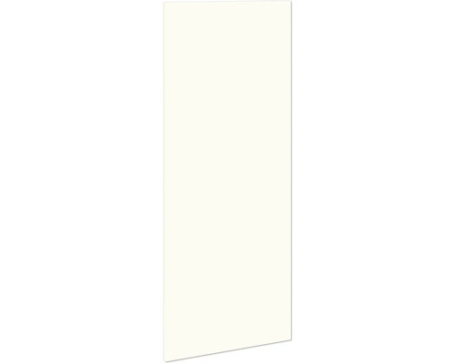 PICCANTE Smart porte d'armoire pour armoire d'angle haute 60 cm H :89,2 cm blanc structure fine avec bord épais « L » Feuille de papier vierge
