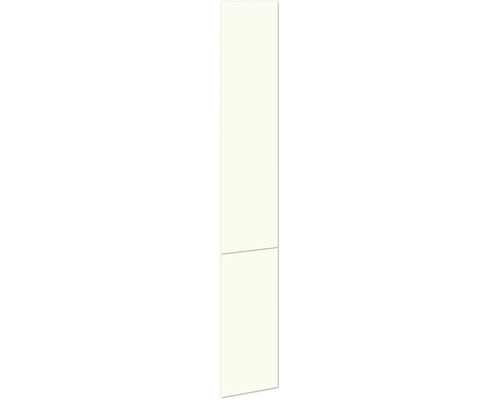 Set de façade PICCANTE Smart garde-manger coulissant 30 cm blanc structure fine avec bord épais "AQ" Image de fond unie pour la photographie de produits.
