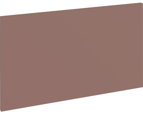 PICCANTE Smart Porte d'armoire pour armoire à trappe 60 cm rouge rouille mat avec bord épais "N" Panneau rectangulaire