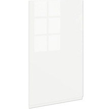Façade d'armoire de cuisine avec aspect verre
