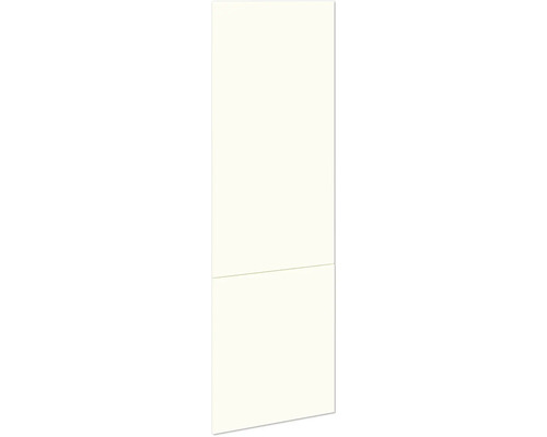 PICCANTE Smart Frontenset Hochschrank 2 Drehtüren weiss Feinstruktur mit Dickkante "AO" Glattes Blatt Papier