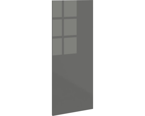 PICCANTE Smart porte d'armoire pour armoire haute d'angle 60 cm H:89,2 cm anthracite brillant "L" Porte de meuble de cuisine