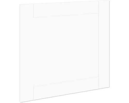 PICCANTE Smart Cache de lave-vaisselle pour lave-vaisselle partiellement intégré 60 cm blanc mat démonté P971 maison de campagne blanc mat "BA" Façade de cuisine
