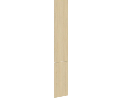 PICCANTE Smart Set de façade armoire à pharmacie 30 cm chêne clair reproduction avec bord épais "AQ" Porte d'armoire en bois avec grain de bois