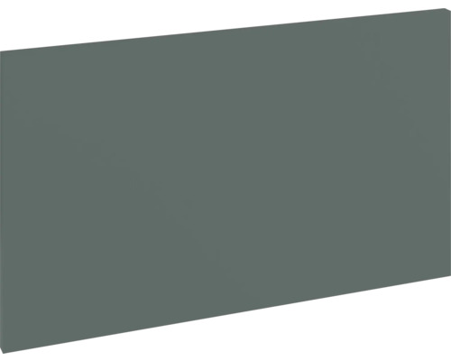 PICCANTE Smart Porte d'armoire pour armoire à trappe 60 cm vert pierre mat avec bord épais « N » Panneau gris