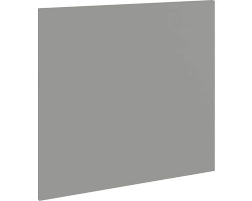 PICCANTE Smart Cache de lave-vaisselle pour lave-vaisselle partiellement intégré 60 cm gris basalte mat avec bord épais "BA" Façade de cuisine