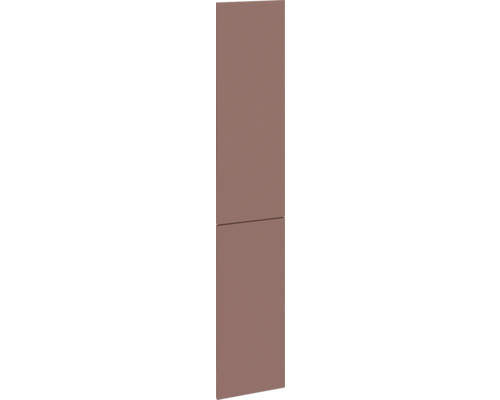 PICCANTE Smart Set de façade armoire à pharmacie midi 30 cm rouge rouille mat avec bord épais « AN » Façade de cuisine pour meuble bas