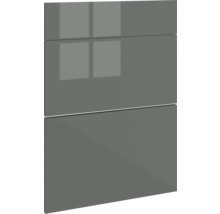 Façade de cuisine avec surface brillante