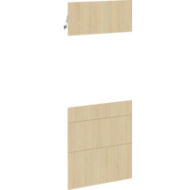 Porte de placard avec structure en bois