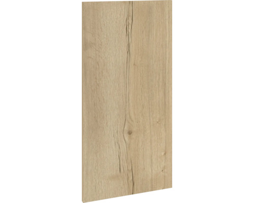 PICCANTE Smart Porte d'armoire pour armoire haute d'angle 60 cm H : 70 cm chêne sauvage reproduction avec bord épais "K" Panneau de bois avec grain de bois