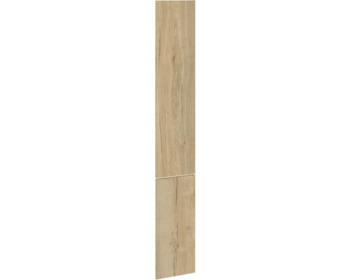 PICCANTE Smart Set de façade armoire à pharmacie 30 cm chêne sauvage reproduction avec bord épais "AQ" Panneau de bois avec grain pour l'aménagement intérieur