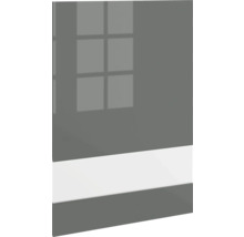 Façade de meuble avec bande blanche