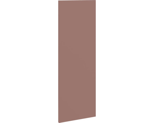 PICCANTE Smart Porte d'armoire pour armoire haute 30 x 89,2 cm rouge rouille mat avec bord épais « F » Une seule planche de bois.