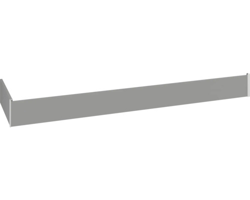 Pack de plinthes PICCANTE Smart l: 180 cm h: 16,3 cm gris basalte "DC" Élément brise-vue pour l'extérieur