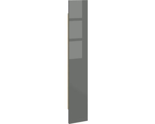 Pièce d'ajustement PICCANTE Smart pour meuble haut h: 89,2 cm l: 14,6 cm anthracite brillant "CB" Élément d'armoire avec étagères