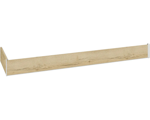 Pack de plinthes PICCANTE Smart l: 180 cm h: 16,3 cm chêne sauvage "DB" Étagère en bois avec supports