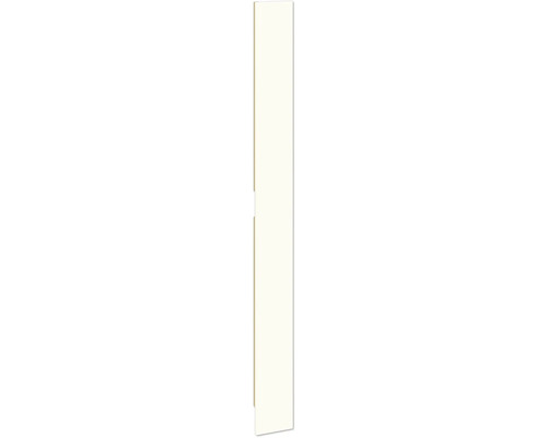 Pièce d'ajustement PICCANTE Smart pour armoire midi h: 159,2 cm l: 14,6 cm blanc structure fine "CD" Porte d'armoire pour aménagement intérieur