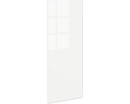 Côté de rechange PICCANTE Smart pour meuble haut h: 89,6 cm l:33 cm blanc haute brillance n°57 Façade de cuisine dans une teinte claire