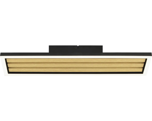 Plafonnier aspect bois