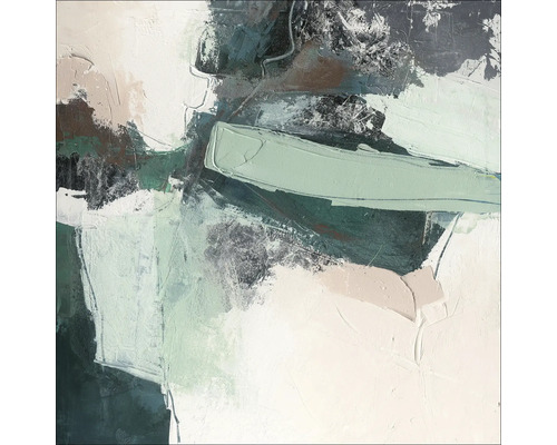 Peinture abstraite avec différentes nuances de couleurs