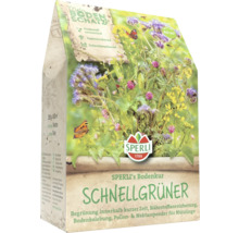 Sperli Schnellgrüner amendement pour le sol, emballage avec motif floral