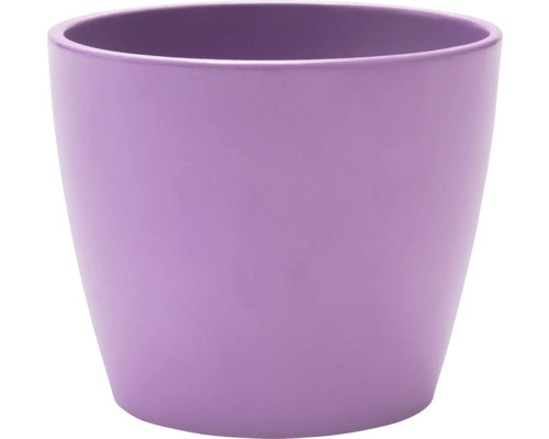 Pot de fleurs Jarah céramique Ø 12 cm h 10 cm violet Pot de fleurs violet pour l'intérieur