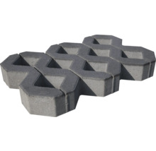 Dalles alvéolées en béton pour l'aménagement paysager