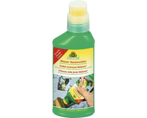 Malusan cicatrisant Neudorff 250 ml Malusan Enduit cicatrisant en flacon à pinceau pour arbres fruitiers