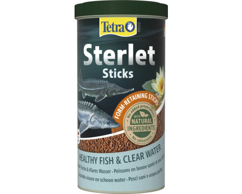 Boîte de nourriture pour poissons Tetra Pond Sterlet Sticks