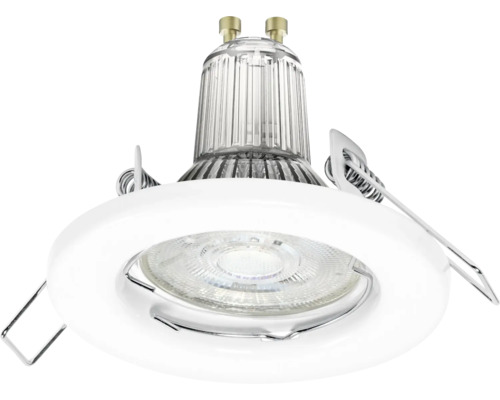 Deckeneinbaustrahler mit LED-Leuchtmittel