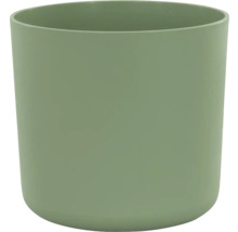 Pot de fleurs rond en plastique