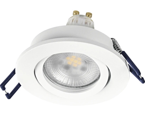 Deckeneinbaustrahler mit LED-Leuchtmittel