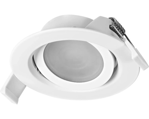 Einbauleuchte mit Befestigungsfedern