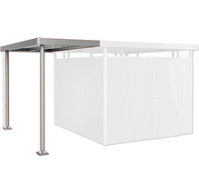 Abri de voiture avec cabanon de jardin