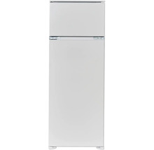 Réfrigérateur blanc avec compartiment congélateur supérieur