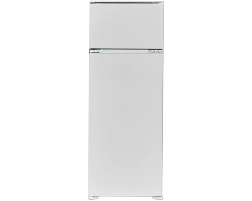 Réfrigérateur blanc avec compartiment congélateur supérieur