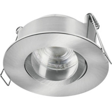 Einbaustrahler aus Metall mit runder Form