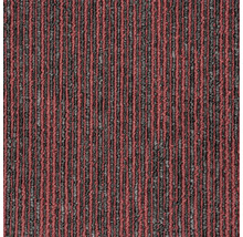 Detailaufnahme eines Teppichs mit Streifenmuster