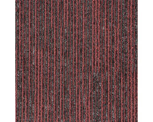 Detailaufnahme eines Teppichs mit Streifenmuster