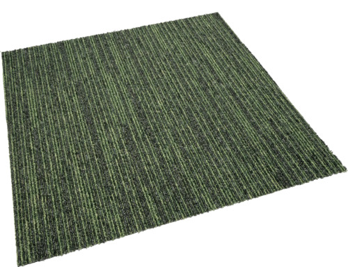 Quadratische Teppichfliese mit Streifenmuster