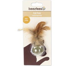 Jouet pour chat avec plumes et herbe à chat