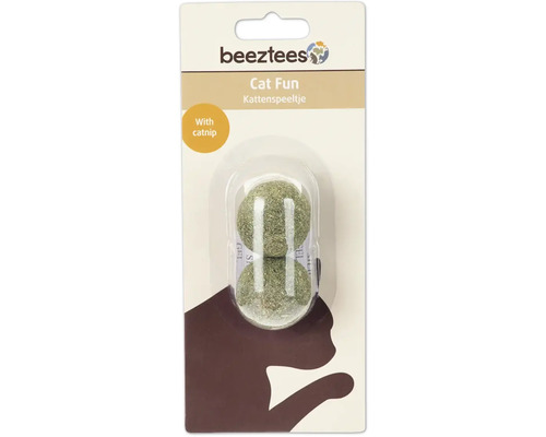 Beeztees jouet pour chat avec cataire, deux balles
