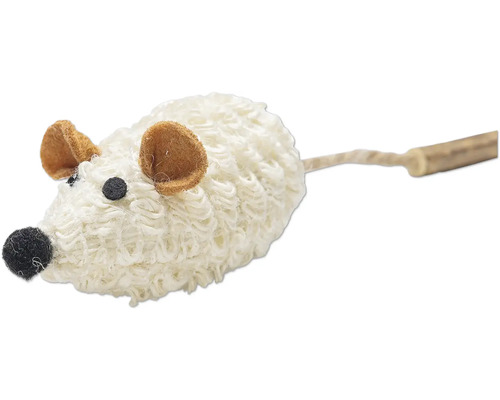 Souris jouet pour chats avec queue