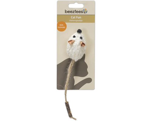 Beeztees jouet pour chat souris avec matatabi