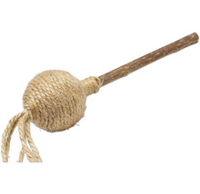 Maillet avec corde de jute et manche en bois