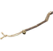 Jouet pour chien en bois avec clochette