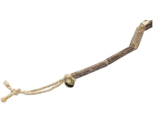 Jouet pour chien en bois avec clochette