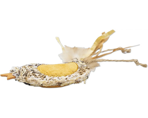 Figurine décorative d'oiseau avec plumes pour l'intérieur