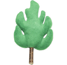 Plante décorative Monstera en peluche avec tronc