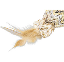 Élément décoratif en plumes fabriqué à partir de matériaux naturels